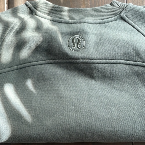 Scuba Oversized Pullover Wordmark - Grey Eucalyptus - Picture 6 of 6